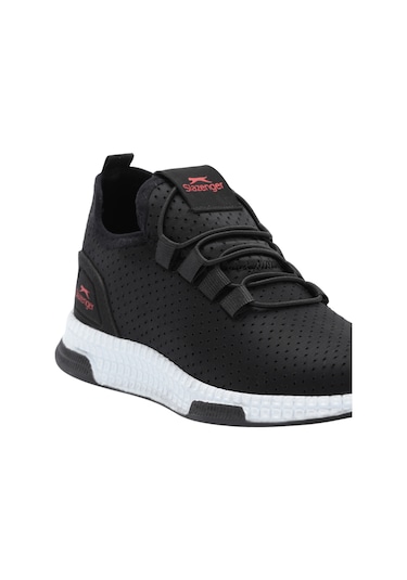 Slazenger  ABENA NOK Çocuk Siyah  -  Kırmızı Günlük Spor  Ayakkabısı