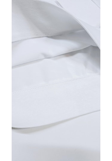 Unisex Çocuk Polo Yaka Uzun Kollu Tişört Sweatshirt Bej