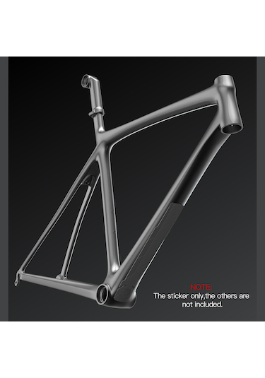 Ximistore9 Bisiklet Çerçeve Koruması Pvc Malzeme Anticapraz Vurgu Koruyucu Siyah Desenli Koruma Paneli