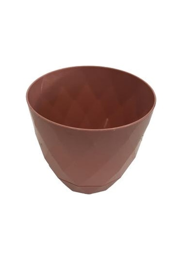 5 (Beş) Adet Sukulent Ve Kaktüs Saksısı (9 Cm 'Lik) Pembe Renk