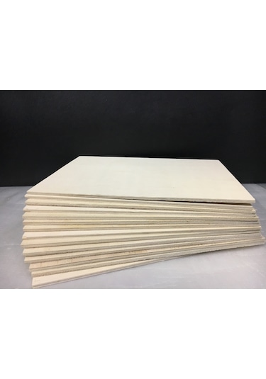 Mobilreyon Kavak Kontraplak-20 Adet- A4 Ebat (Yakma-Dağlama-Hobi)