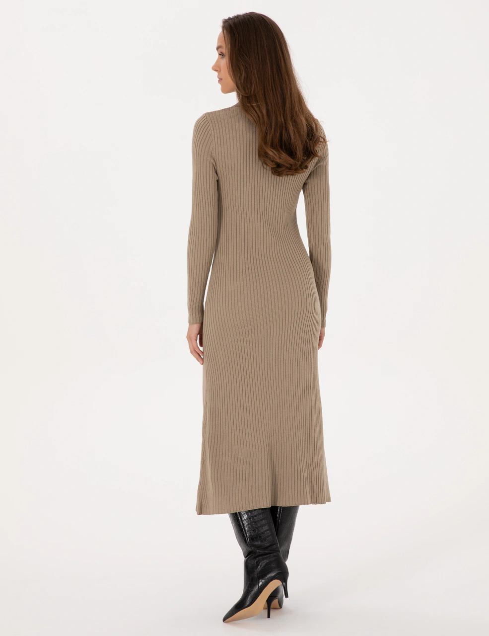 Pierre Cardin Kadın Bej Elbise Triko 50308196-vr011 Bej