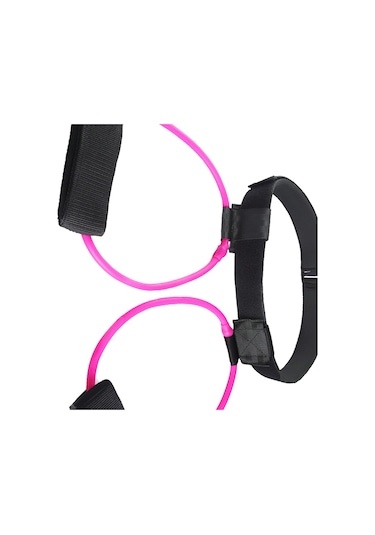 Dolıty Fitness Ganimet Eğitim Bandı Ayarlanabilir Bel Pembe Pembe