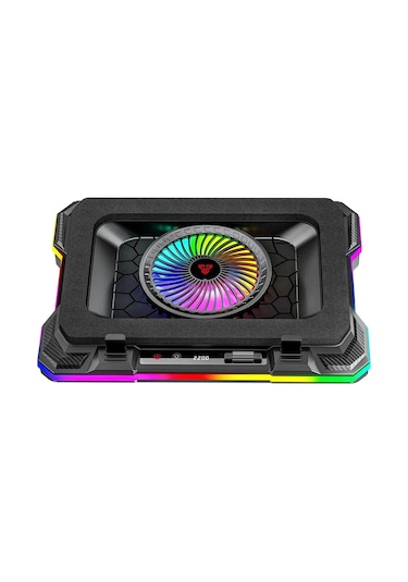 Nc22 Rgb 7 Kademeli Yükseklik Ayarı Notebook Soğutucu Stand