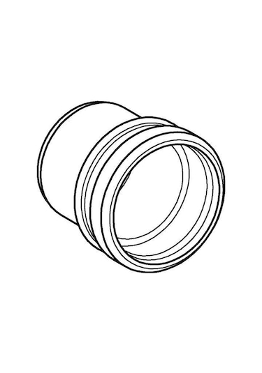 Grohe Mesafe Borusu 3" - 42766000 Siyah