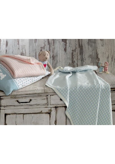 Ecocotton Baby Dream Bebek Battaniyesi Mavi 80 X 90 Cm Mavi