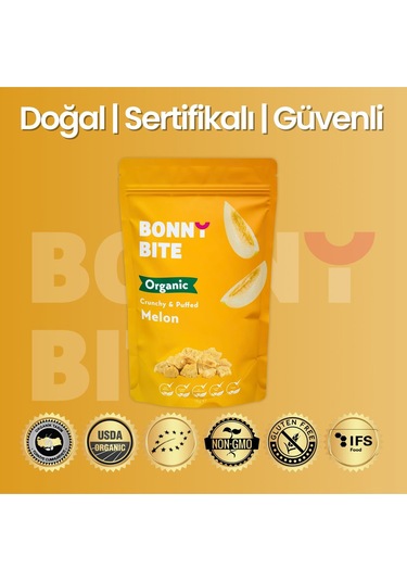 Kurutulmuş Çıtır Kavun Atıştırmalığı 5'li Paket 18gr 5 Diğer
