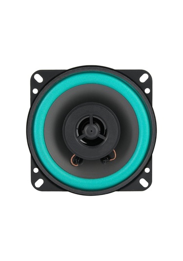 Vkemall 100w 12v Araba Hoparlörü, 4 İnç Siyah+yeşil, Yüksek Sıcaklığa Dayanıklı Pe Lastik Kenar, Güçlü Mıknatıs, Net Ses Kalitesi, Kolay Kurulum