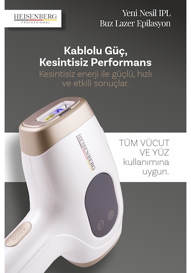 Heisenberg Lazer Epilasyon Tüy Alma Cihazı
