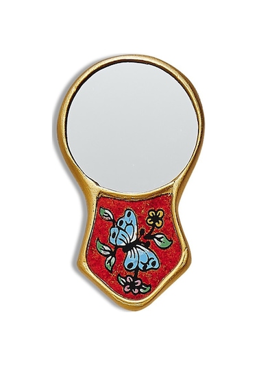 Pasabahce Mini El Aynası 5.5x10 Cm - 1 Adet Cok Renkli