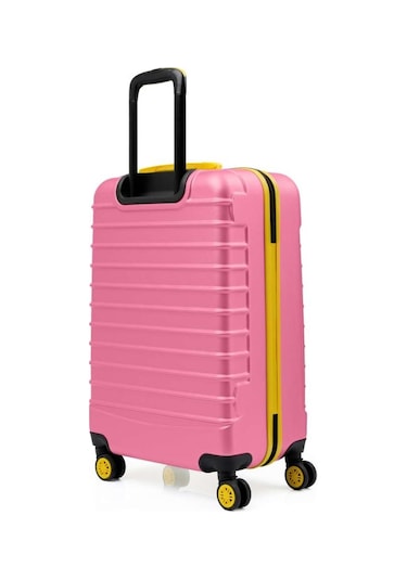 Orta Boy Valiz 4x2 Teker Rose 1168 Rose