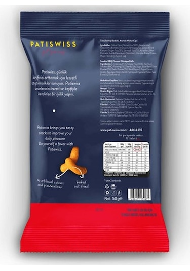 Tütsülenmiş Barbekü Aromalı Nohut Cips Seti 6 Adet
