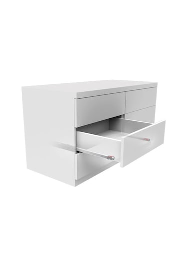 Samet Bas Aç 35.40.45.50 Cm Kısmi Açılır Frenli Çekmece Rayı 35 Cm