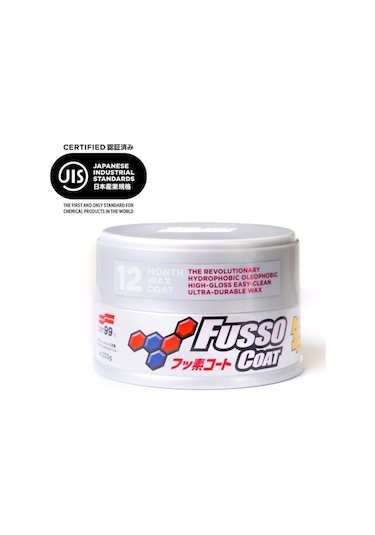 Soft99 Fusso Coat 12 Aylık Wax Açık Renk Avrupa Versiyon 200gr. N11.1195