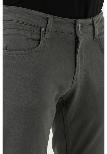 Buratti Pamuklu Regular Fit Normal Bel Boru Paça Jeans Erkek Kot Pantolon 2211C40Parma Nefti