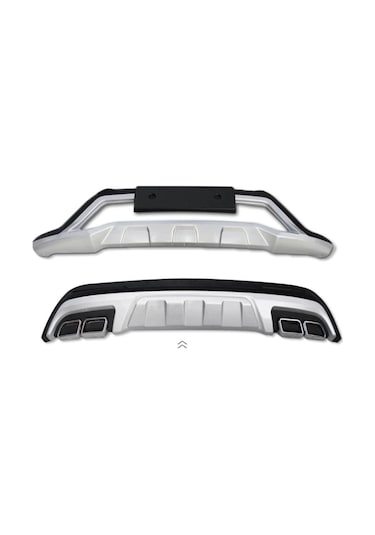 Autogp Hyundai Tucson Ön Arka Tampon Koruması Difüzör 2015 / 2017 Turbolu Modeller İçin Agp-grd-2691