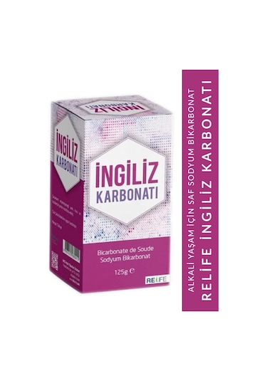 Re-Life Saf İngiliz Karbonatı 125 G