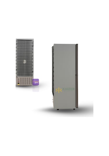 Kaizer Germany Çift Sistem 140 Buzdolabı Alttan Buzluk - Antrasit 12 / 24 / 220 Volt