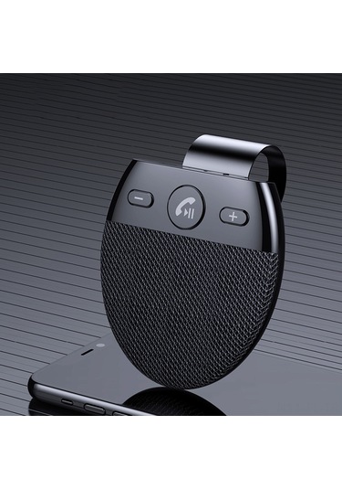 Lemestar Oto Güneşlikli Bluetooth免提 Hoparlör - Konuşma/navigasyon/dual Telefon Desteği, Akıllı Otomatik Açma/kapama, Bt 5.0, 10 Saat Sürüş Süresi