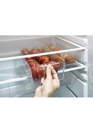 Idea Buzdolabı İçin Şeffaf Saklama Kabı 30373912 Beyaz