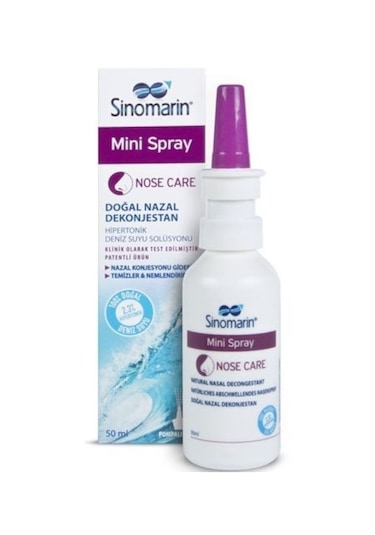 Sinomarin Mini Deniz Suyu Spreyi 50 ML