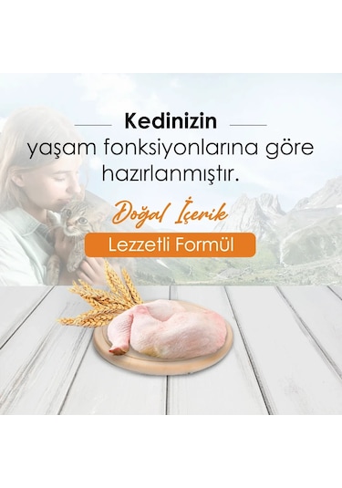 Newcat Tavuklu Yetişkin Kedi Maması 15 KG