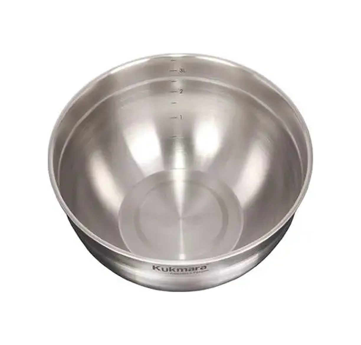 Kukmara 3,7 Litre Paslanmaz Çelik Kasesi, Büyük Salata Kabı 163493531