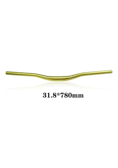 Wake Alüminyum 31.8 780 Mm Riser Mtb Gidon Bisiklet Gidonu Yeşil