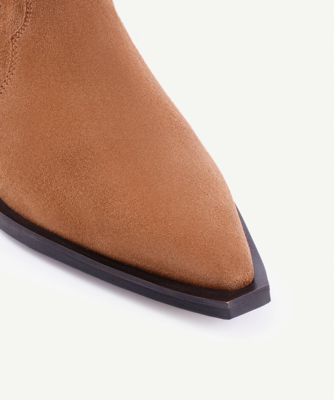 Yargıcı Aksesuar Detaylı Deri Western Bot 25kkay4011x 057 Taba