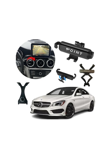Mercedes Cla Araca Özel Cep Telefon Tutacağı Robotik Oynar Başlıklı 2013-2018 Arası Profesyonel Ürün