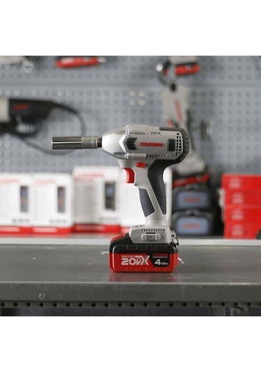 Crown CT22015HX-4 20V 4AH Değişken Torklu Akülü Somun Sıkma Makinesi