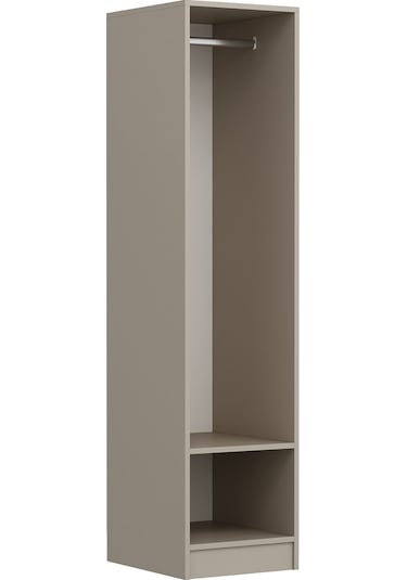 Minar Kale 1 Kapaklı Dolap Mebran Panjur 190cm - Kumtaşı/kumtaşı - Askılıklı Kumtaşı