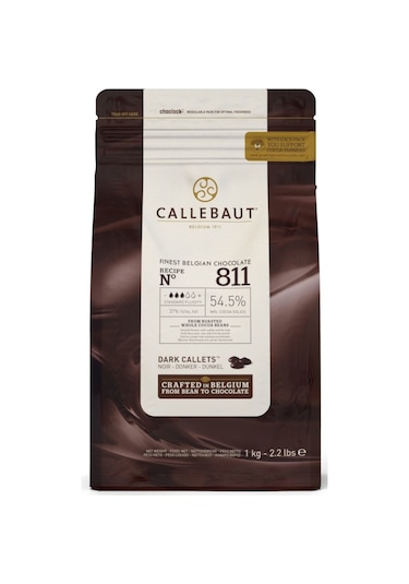 Callebaut Bitter Damla Çikolata 811 1 KG