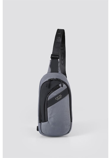 Ççs 31410 Tek Askılı Çapraz Çanta Gri-gri Gri