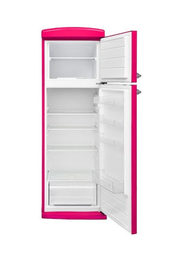 Vestel Retro SC32111 311 LT Pembe Statik Buzdolabı