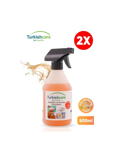 Ayakkabı Ve Kumaş Temizleme Spreyi 2x500 Ml 2 Li Renksiz