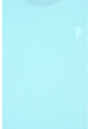 U.s. Polo Assn. Erkek Çocuk Aqua Tişört Basic 50306502-vr007 Aqua Turkuaz