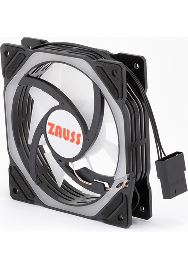 Zauss ZX-300 Sekizgen RGB 12 CM Kasa Fanı