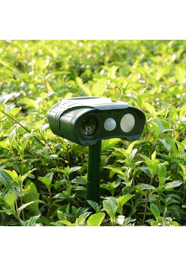 Bloomnest Güneş Enerjili Hayvan Kovucu - Güvenli Hayvan Savar Cihaz, Bahçe, Çiftlik İçin