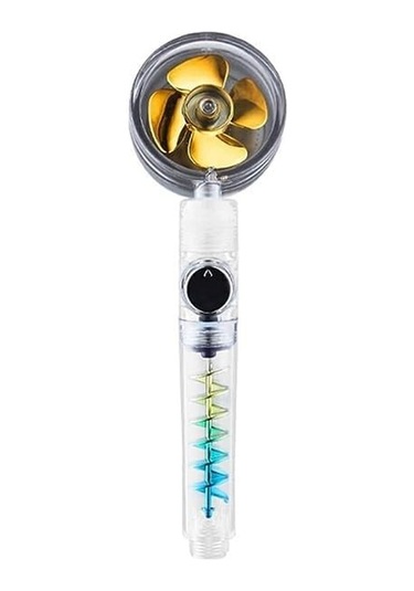 Qianfan Serinletici Sağanak Yağmur Etkili El Duşu Siyah