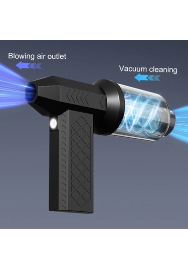 Xuweiwei Beyaz Taşınabilir Turbo Fan Yüksek Hızlı El Tipi Drifter Pil İle Usb Şarj Edilebilir Çok Fonksiyonlu