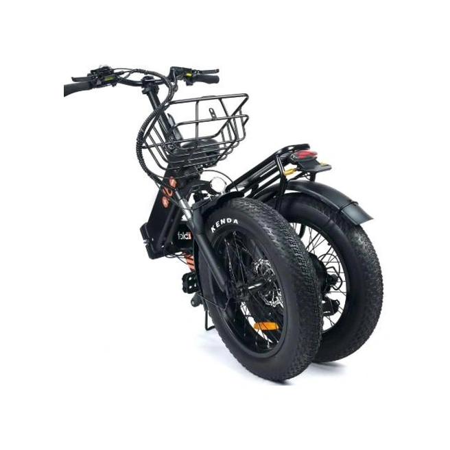 Alba Fold 3 Standart 500 Watt Katlanır Elektrikli Bisiklet Siyah Nfc Özellikli 48v 10,4 Ah Batarya Siyah