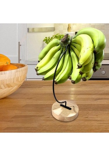 Suntek Muz Tutucu Standı Sağlam Muzları Taze Tutun Yarım Daire Şeklinde
