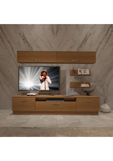 Decoraktiv Trendstyle 5 Slm Tv Ünitesi Tv Sehpası Ceviz