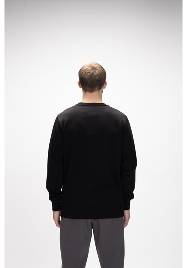 Bad Bear Erkek Sweatshırt Mountaın Crewneck 25.02.12.027 Siyah