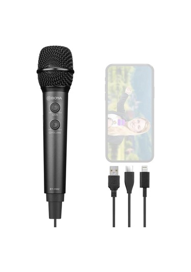 Boya By-hm2. Pc. Telefon. Dijital El Mikrofonu