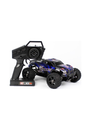 Remo 1635 1/16 Ölçek, 4wd Off Road Monster Truck Smax Mavi Kaportalı, Fırçasız Motorlu, 7.4v 1500mah Li-po Pilli, Rc Model Ar