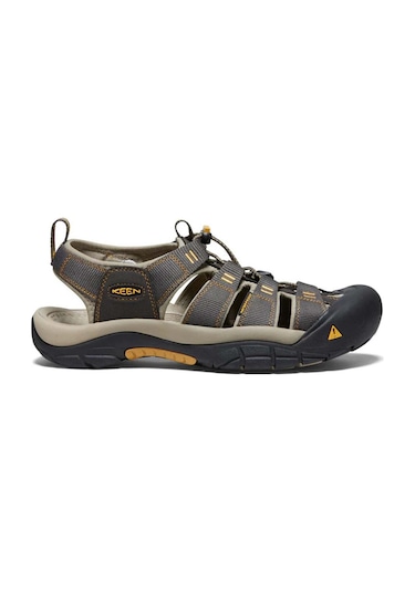 Keen Newport H2 Erkek Sandalet 1008399 1090 Raven/alumınum Koyu Gri - Bej
