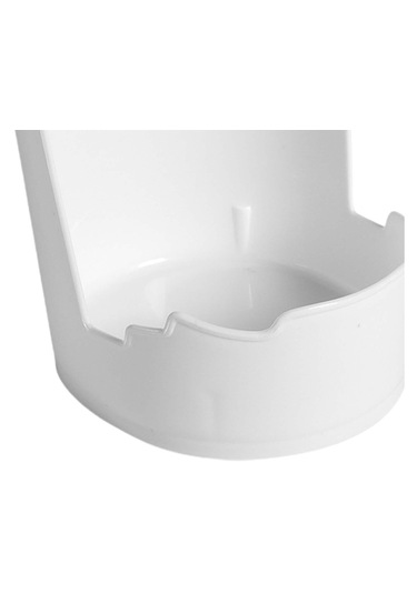 Suntek Tencere Kapağı Standı Kaşık Dinlenme Istikrarlı Beyaz