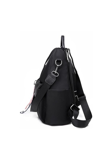 Kadınlar İçin Oxford Sırt Çantası Yüksek Kapasiteli Hırsızlık Önleyici Fermuarlı Seyahat Büyük Günlük Sırt Çantası Kolye Red Kırmızı